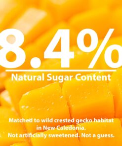 CTWPets Gecko Treat – Liquid Fruit Nectar Drops for Crested Gecko, Day Gecko & Gargoyle Gecko | Treat, Water Additive & CGD Mixer (2oz, Mango Papaya)