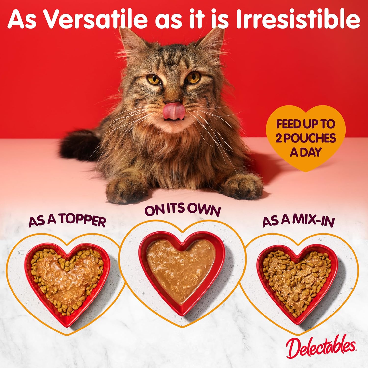 Delectables Lickable Treat Savory Broths Wet Cat Treat with Real Tuna & Salmon, Food Topper, Hydrating, Grain-Free, No Fillers, No By-Products, No Added Preservatives, 1.4oz...