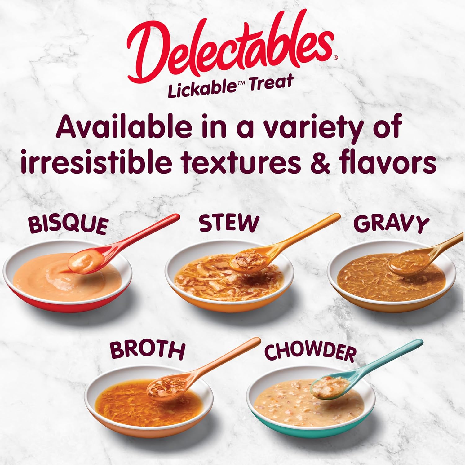 Delectables Lickable Treat Savory Broths Wet Cat Treat with Real Tuna & Salmon, Food Topper, Hydrating, Grain-Free, No Fillers, No By-Products, No Added Preservatives, 1.4oz...
