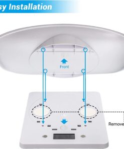 Digital Pet Scale,Puppy Scales for Weighing,Digital Small Animals Scales for Weighing,Whelping Supplies,Kitten Scale,Baby Scales for Newborn Dog Cat Crawl Pet,Capacity up to 33...
