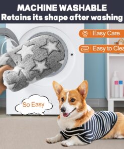 Dog Bed Mat – Soft & Comfortable Dog Kennel Pad for Crate – Durable Crate Bed & Mat for Dogs & Cats – Ideal for Crate, Kennel, and Home Use