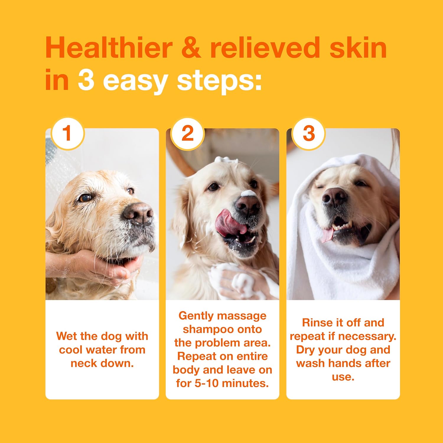 Douxo S3 Pyo Shampoo, Contains 3% Chlorhexidine & 0.5% Ophytrium, Antiseptic & Hydrating, For Bacterial or Yeast Skin Infections, For Dogs and Cats, 6.7 fl. oz. (200mL)