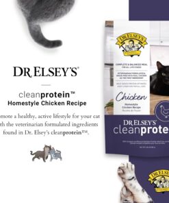 Dr. Elsey's Clean Protein Chicken Home Style Recipe All-Meat Pouch (Pack of 12)