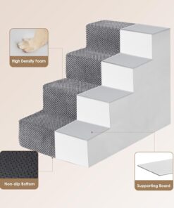 EHEYCIGA Dog Stairs for Bed 18