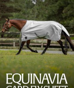 Equinavia Gard Horse Fly Sheet | UV Protection Mesh Fly Sheet for Horses | Lightweight Nylon Turnout Sheet Fly Sheets for Horses - Silver Gray - 84 in