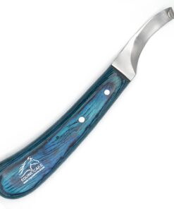 Equine Care Right-Handed Hoof Knife – Professional Farrier Knife & Hoof Trimmer Tool | Ultra-Sharp J2 Stainless Steel Blade, Ergonomic Handle for Horse Hoof Trimming, Cleaning &...