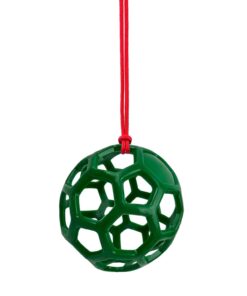 Farm Stall Hanging Feeder Toy Ball for Horses, Goats, Sheep – Durable TPR Feeding Ball, Hay Feeder for Animal Enrichment, Stretch-Resistant Design (Blue)
