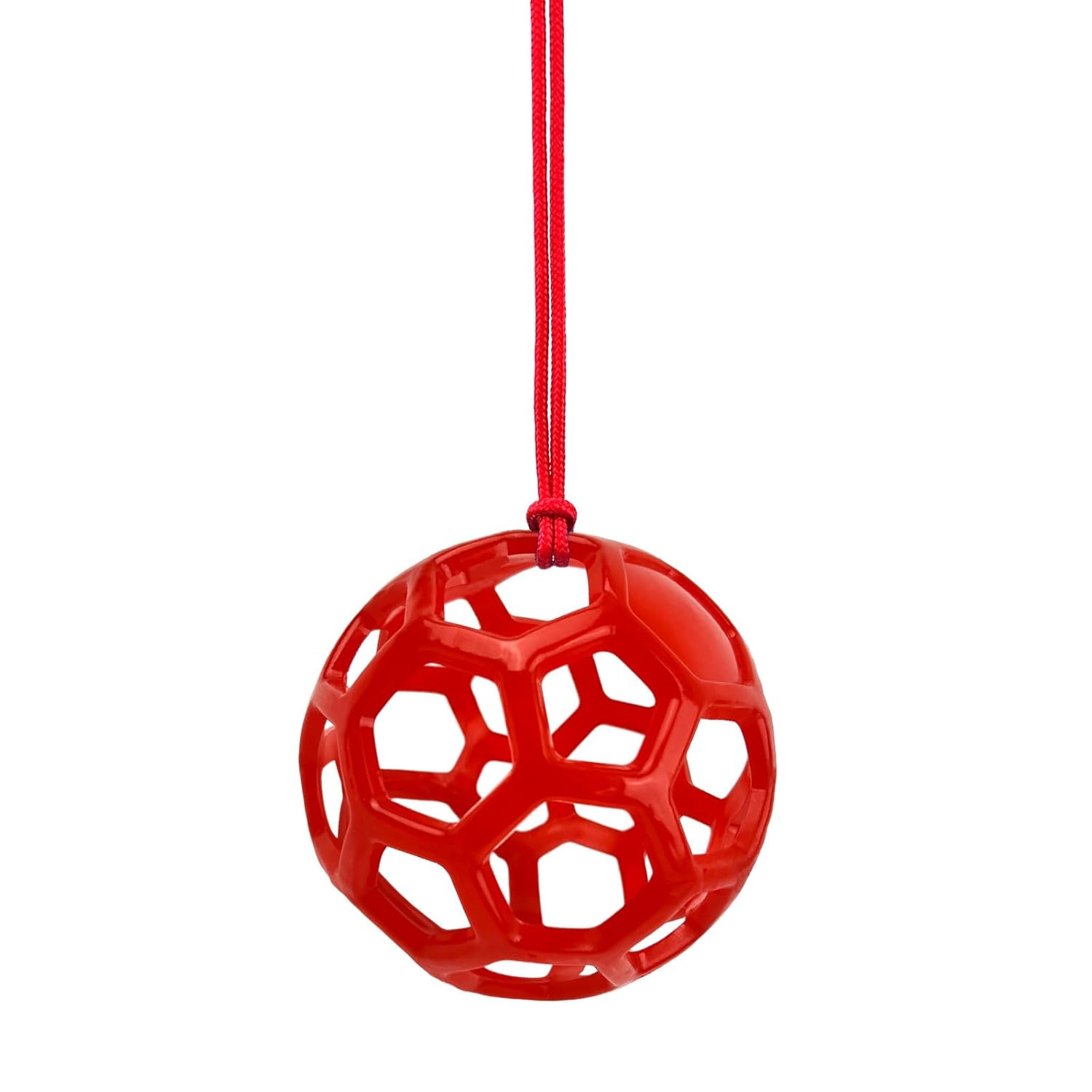 Farm Stall Hanging Feeder Toy Ball for Horses, Goats, Sheep – Durable TPR Feeding Ball, Hay Feeder for Animal Enrichment, Stretch-Resistant Design (Green)