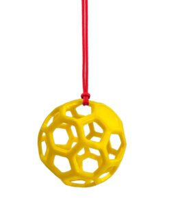 Farm Stall Hanging Feeder Toy Ball for Horses, Goats, Sheep – Durable TPR Feeding Ball, Hay Feeder for Animal Enrichment, Stretch-Resistant Design (Green)