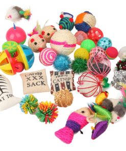 Fashion's Talk Cat Toys Variety Pack for Kitty 20 Pieces