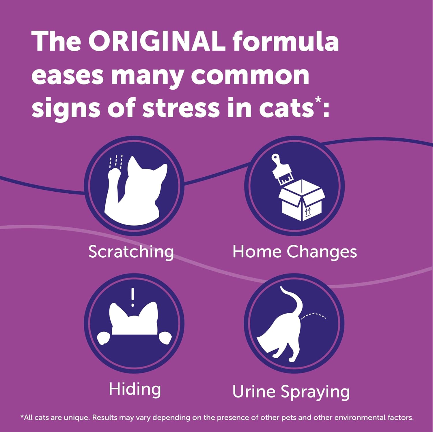 FELIWAY® Classic 30 Day Cat Calming Refill for Pheromone Diffuser, 48ml - Helps Reduce Common Signs of Stress in Cats & Kittens, Enhanced Calming