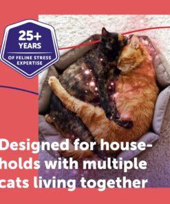 FELIWAY® MultiCat 3 x 30 Day Cat Calming Refills for Pheromone Diffuser, 3 x 48ml Value Pack- Helps Reduce Conflicts and Signs of Tension in Multi-Cat Households