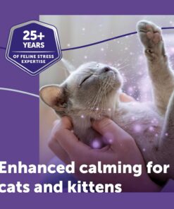 FELIWAY Optimum 3 x 30 Day Cat Calming Refills for Pheromone Diffuser, 3 x 48ml Value Pack - Helps Reduce Common Signs of Stress in Cats & Kittens, Enhanced Calming