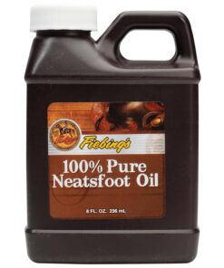 Fiebing's 100% Pure Neatsfoot Oil 16 oz - Leather Conditioner & Preservative with All Natural Animal Oil - Waterproof, Soften, Restore, & Strengthen Leathercraft Shoe, Boot,...
