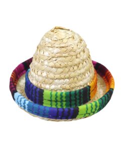 Fiesta Costume for Chickens Includes Sombrero and Serape Poncho for Silkie Chickens Laying Hens Pet Chicken Costume