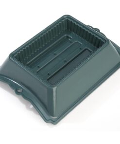 FloraCraft Plastic Floral Casket Saddle 2.5 Inch x 10.75 Inch x 15 Inch Green