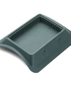 FloraCraft Plastic Floral Casket Saddle 2.5 Inch x 10.75 Inch x 15 Inch Green