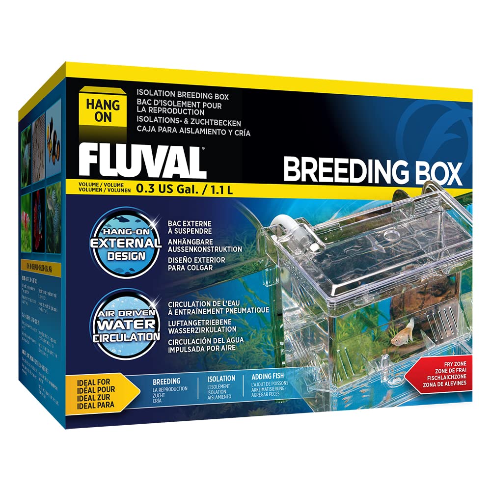 Fluval Multi-Chamber Holding and Breeding Box, Large – Up To 3 Separate Housing Compartments