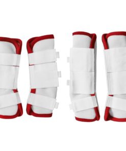 Fly Boots for Horses Set of 4, Non-Slip Horse Fly Boots, Comfy Airflow Mesh, No More Stomping & Horsefly Nuisance Green Full