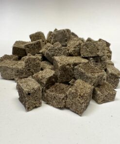 Freeze Dried California Blackworms - All Natural - (100+ Cubes) - Perfect for Marine & Tropical Aquariums - High Protein, No Preservatives - Ideal Live Blackworms Alternative...