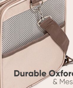 FUKUMARU Expandable Pet Carrier for Cat, 18x11x11 Large Cat Carrier Soft, Collapsible Airline Approved Dog Carrier, Ventilate Cat Travel Carrier with Durable Mesh, Escape-Proof...