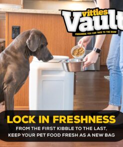 Gamma2 Vittles Vault Pet Food Storage Containers - Sealed Dog and Cat Food Storage Container, Fits up to 50lbs, Made in the USA - [14
