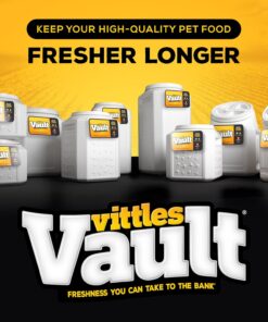 Gamma2 Vittles Vault Pet Food Storage Containers - Sealed Dog and Cat Food Storage Container, Fits up to 50lbs, Made in the USA - [14