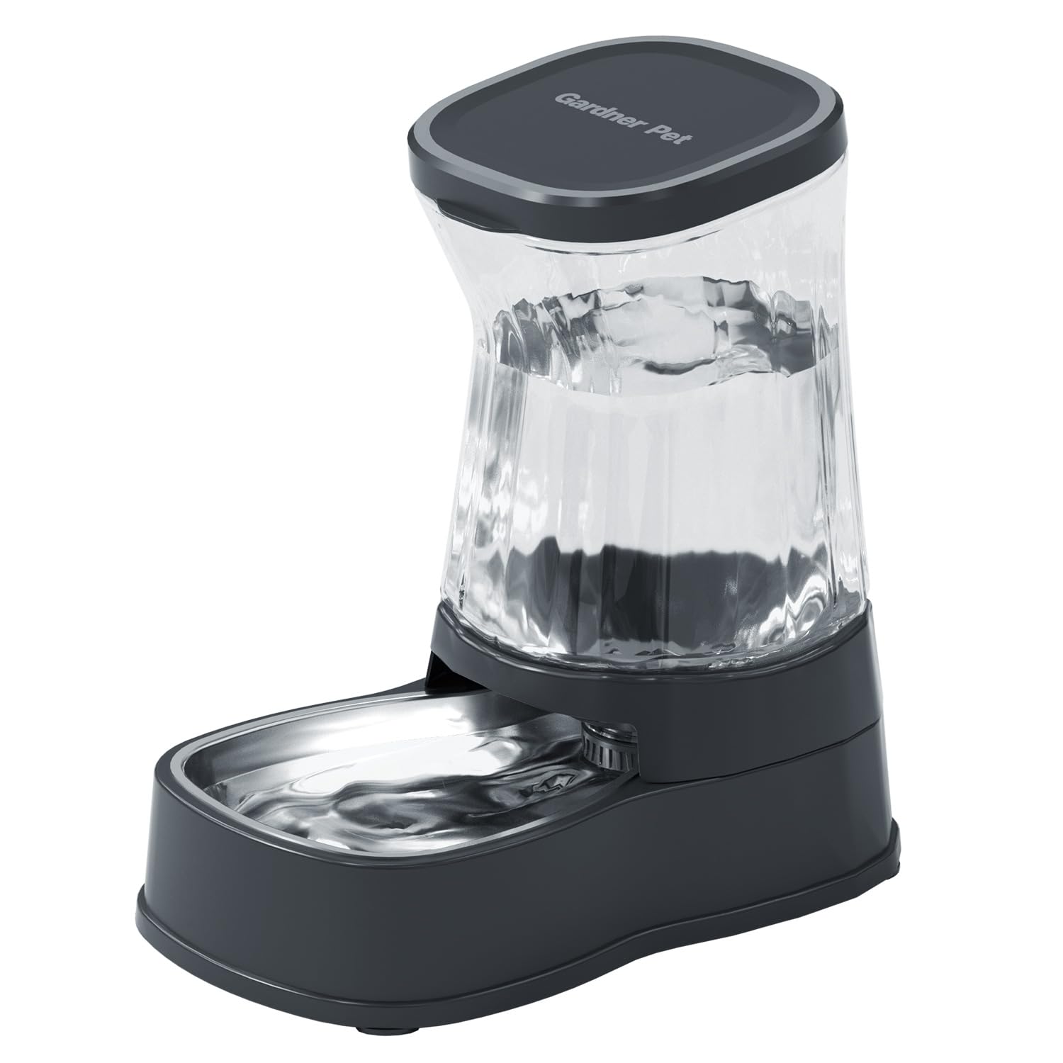 Gardner Pet Automatic Dog Water Dispenser Gravity Stainless Steel Water Waterer Feeder, 100% BPA-Free Large Capacity Water Feeding Bowls for Medium & Large-Sized Dogs Cats Other...