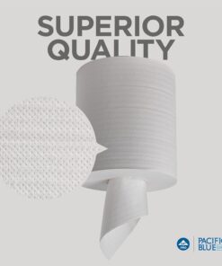 Georgia-Pacific Pacific Blue Select Centerpull 2-Ply Paper Towels (previously Branded Preference) by GP PRO (Georgia-Pacific), White, 44000, 520 Sheets Per Roll, 6 Rolls Per Case