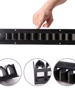GEZICHTA Horse Whip Crop Holder Rack Wall Mounted for Horse Stables Durable Storage Organizer Crop Holder Whip Rack