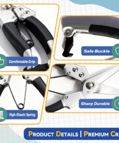 Goat Hoof Trimmers & Farrier Shears, Hoof Trimmers for Goats and Sheep, Multi-Purpose Goat Hoof TrimmerShear Garden Wire Pipe Cutting Tool