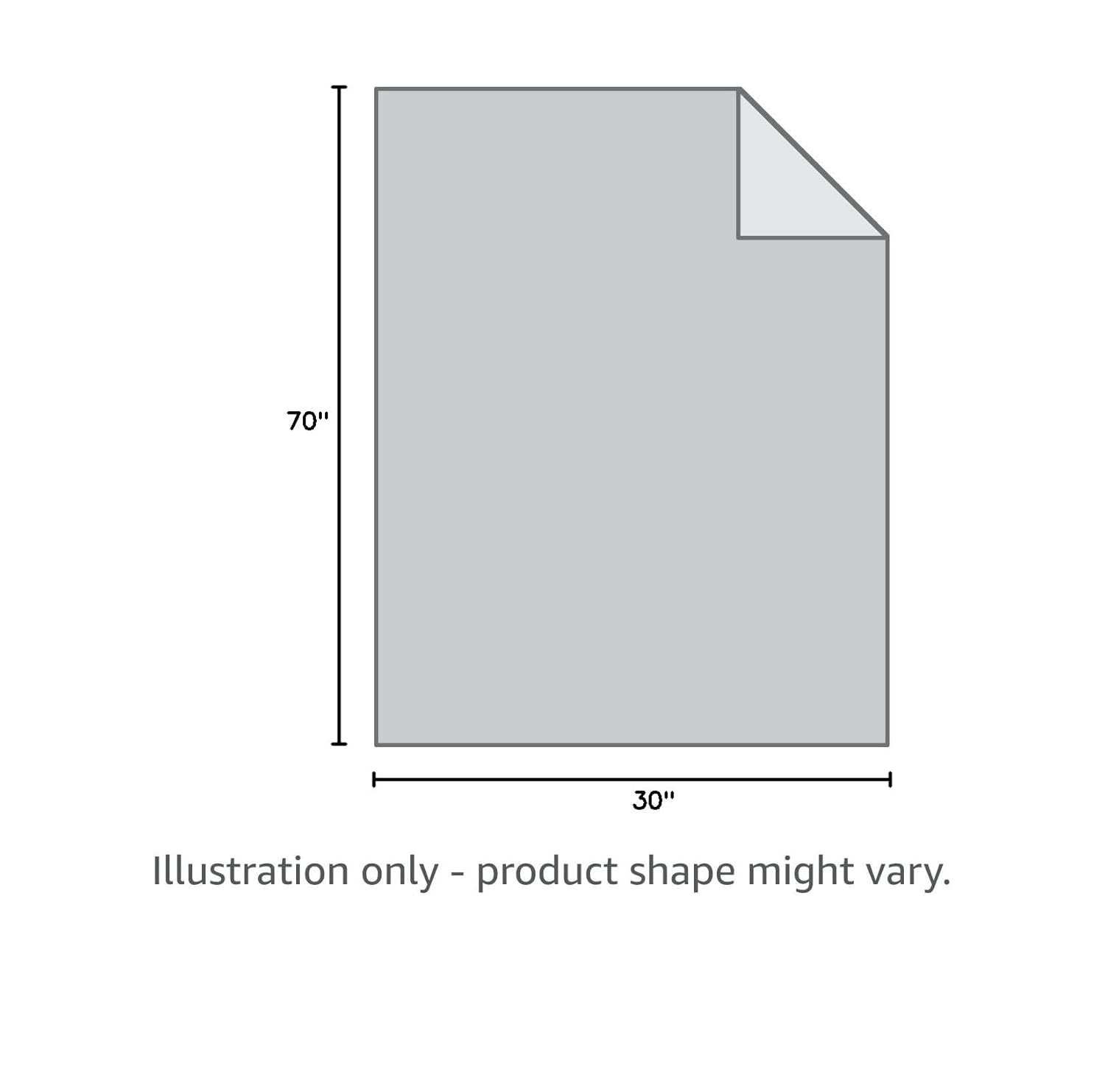 gogobunny 100% Double-Sided Waterproof Dog Bed Cover Pet Blanket Sofa Couch Furniture Protector for Puppy Large Dog Cat, Reversible (30x70 Inch (Pack of 1), Dark Beige/Light Beige)
