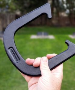 Gordon Professional Pitching Horseshoes - NHPA Sanctioned for Tournament Play - Drop Forged Construction - One Pair (2 Shoes) - Medium Weight