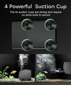 GROWNEER 550GPH Submersible Pump 30W Fountain Water Pump, 2000L/H, with 7.2ft High Lift, 3 Nozzles for Aquarium, Fish Tank, Pond, Hydroponics, Statuary, Pool