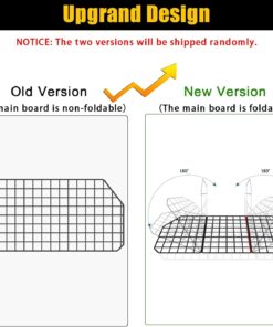 Gtongoko Dog Car Barriers for SUVs, Vehicles, Cars, Trucks, Upgraded Adjustable Heavy-Duty Wire Mesh Pet SUV Barriers Universal-Fit, Car Accessories Safety Travel, 2pcs 51.2In...