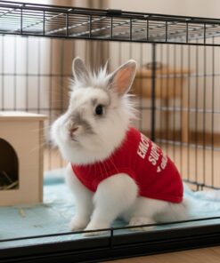 Guinea Pig Clothes - 2 Pack Cute Small Animal Vest Clothes for Rat, Rabbit, Chinchilla, Ferret, Kitten, Bunny, Chihuahua, Mini Dogs - Soft Breathable T-Shirt Pet Costume