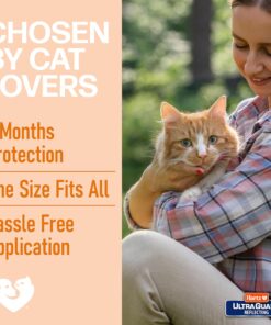 Hartz UltraGuard Flea & Tick Collar for Cats and Kittens, 7 Month Flea and Tick Protection and Prevention, White