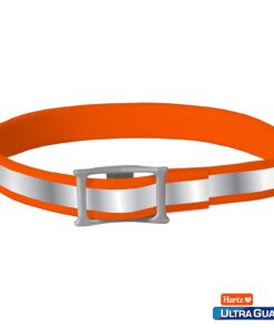 Hartz UltraGuard Plus Flea & Tick Collar for Dogs and Puppies, 7 Month Flea and Tick Prevention and Protection Per Collar, Reflective Orange, up to 22 Inch Neck