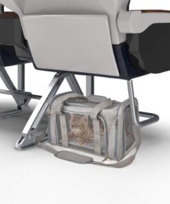 Henkelion Cat Carriers Dog Carrier Pet Carrier For Small / Medium Cats Dogs Puppies (Up To 15lbs), TSA Airline Approved Small Dog Carrier Soft Sided, Collapsible Waterproof...