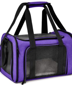 Henkelion Cat Carriers Dog Carrier Pet Carrier For Small / Medium Cats Dogs Puppies (Up To 15lbs), TSA Airline Approved Small Dog Carrier Soft Sided, Collapsible Waterproof...
