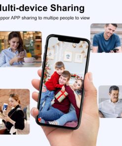 Hidden Camera - Spy Cameras - Nanny Cam - WiFi Wireless Cam - 1080P HD Small Camera with Motion Detection and Night Vision,Security Cameras for Home/Office/Baby Monitoring-A9