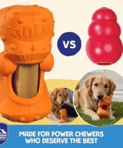Himalayan Jughead Super Dog Chew Holder - Holds Chews & Treats for Dogs, Slows Down Fast Chewers for Long Lasting Chews - Pair with Jughead Super Insert, and Veggie Treats Like...
