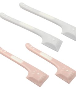 Hitefu 4 Pack Pet Food Spoon Set - Practical Cat Wet Food Spoon with Spatula, Ideal for Dog Food Can Supplies and Canned Food Scoop for Dog Cat Feeding Can