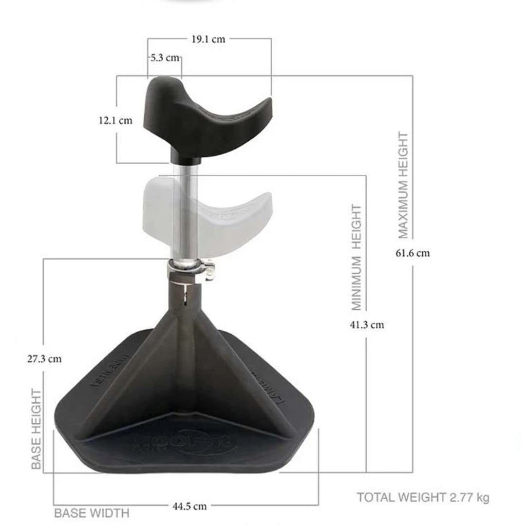 HOOF-IT Blacksmith Farrier Horse Hoof Stand, Black