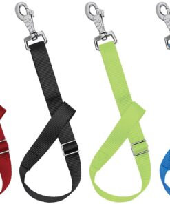 Horse Bucket Strap Hangers,Horse Suppliers Adjustable Nylon Straps up to 700 lbs for Hay Nets, Water Buckets,Hanging-Pratical and Easy Use(4 Pack), 1