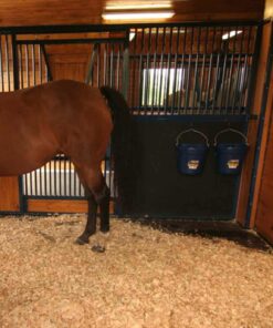 Horse Feed Bucket Hook,Water Bucket Holder Hanger for Horse Stall/Stable Supplies (2 Pack)