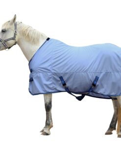 Horse Fly Sheet, Standard Neck Comfy Mesh Fly Sheet for Horses, Equine Summer Sheets UV-Protective Green 78