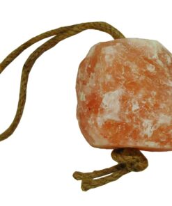 Horsemen's Pride Himalayan Salt Block on Rope for Horses, 2.2 Pounds, SS22