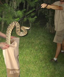 IC ICLOVER Snake Reptile Bag with Drawstring, 20 x 28 Inch Heavy Duty Large Snake Hunting Sack Pouch with Sewn Bottom Corners for Moving Transporting Capturing Hunting Catching...