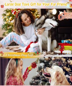 Jeefome Indestructible Dog Chew Toys for Aggressive Chewers - Boredom and Stimulating Dog Toys for Small/Medium/Large Breed for Teeth Cleaning and Training